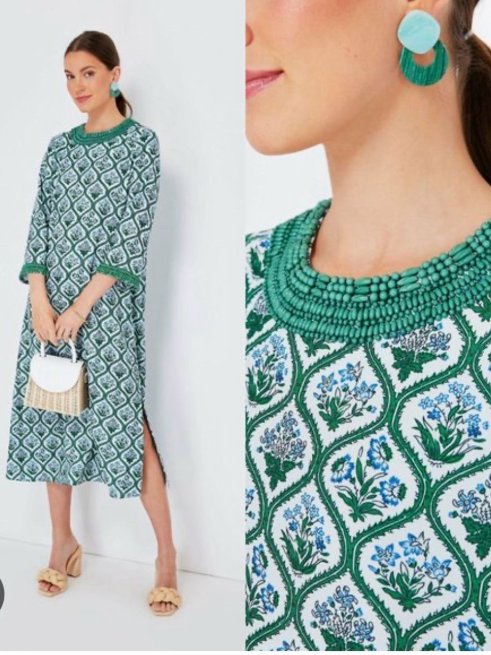 Tuckernuck Hyacinth Medallion beaded dress
